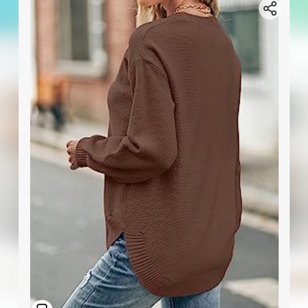 Coffee Color Sweater - Picture 11 of 12